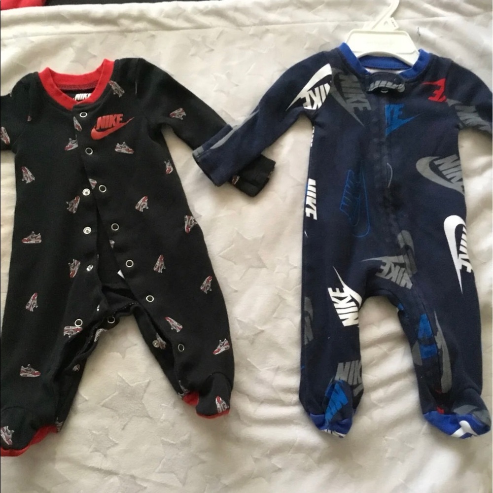 2 Nike onesies